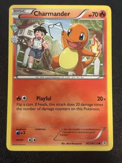 2016 POKEMON GENERATIONS RADIANT COLLECTION CHARMANDER RC3/RC32 COMMON - Image 1