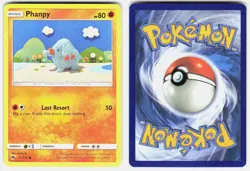 Phanpy 111/214 Common Lost Thunder Pokemon Lightly Played - Image 1