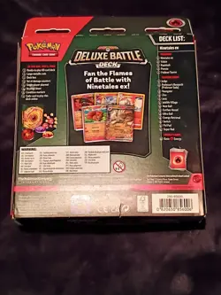 Pokemon Deluxe Battle Deck Ninetales Ex OPEN BOX 3 NINETALES INSIDE - Image 3