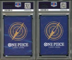 2x One Piece ILLUSTRATION BOX Vol. 3 Sequential Set PSA 10 RORONOA ZORO & LUFFY - Image 2