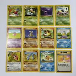 Vintage WOTC Pokemon 75 Card Lot – Base Set, Jungle, Fossil & More - Image 2