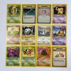 Vintage WOTC Pokemon 75 Card Lot – Base Set, Jungle, Fossil & More - Image 3