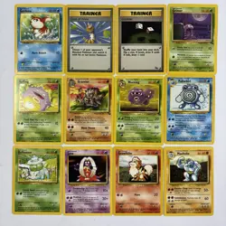 Vintage WOTC Pokemon 75 Card Lot – Base Set, Jungle, Fossil & More - Image 5