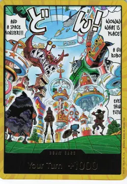 DON!! Card (Egghead) (Gold) - The Azure Sea's Seven (OP14) - Image 1