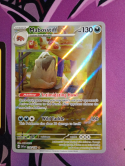 Mabosstiff 218/198 Illustration Rare Scarlet & Violet Near Mint Card Pokemon TCG - Image 2