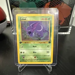 Zubat 70/82 1st Edition - NM! - Team Rocket - Pokemon TCG Card - 1999 - Image 1