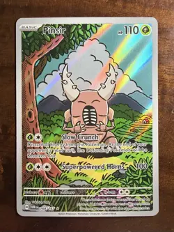 Pinsir 168/167 Sv06: Twilight Masquerade Holo Illustration Rare Pokemon Card - Image 1