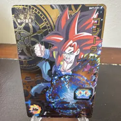 Bandai Super Dragon Ball Heroes Gogeta BM7-TCP1 Hero Foil Japanese Card - Image 2
