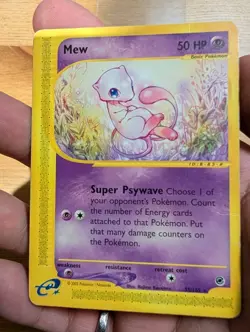 Mew - 55/165 - Rare, Expedition - Pokemon Card - Image 2