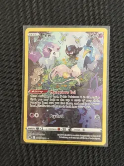 Pokemon TCG Mew Crown Zenith Galarian Gallery Holo Rare Card GG10/GG70 NM - Image 1