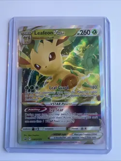 Leafeon VSTAR SWSH195 SWSH: Sword & Shield Promo Cards Holo - Image 1