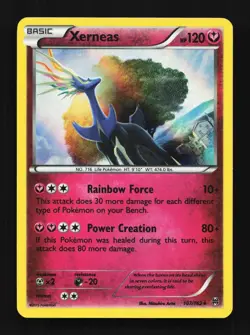 Xerneas 107/162 NM BREAKthrough English Pokemon Card TCG - Image 1