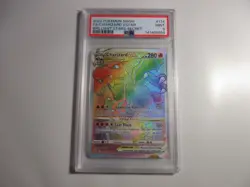 PSA 9 Charizard Vstar Secret Rare Brilliant Stars Pokemon Card - Image 1