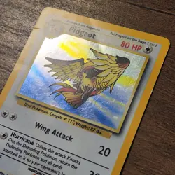Pidgeot 8/64 Error No Symbol Holo Rare MP-HP 1999 Pokemon Jungle WOTC VTG Card - Image 3
