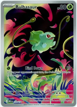 Bulbasaur - (Mega Evolution Stamped) 133/132 Miscellaneous Cards & Products Holo - Image 1