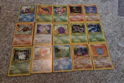 Wizards of the Coast Pokemon TCG Jungle/Fossil 29 Card Lot 1999 Exeggcute - Image 3