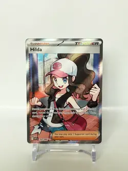 Hilda Full Art Holo 164/086 Pokemon Scarlet & Violet White Flare Ultra Rare NM - Image 1
