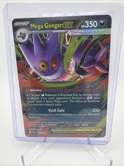 Mega Gengar EX 056/094 Pokemon TCG: Phantasmal Flames Double Rare M/NM - Image 1