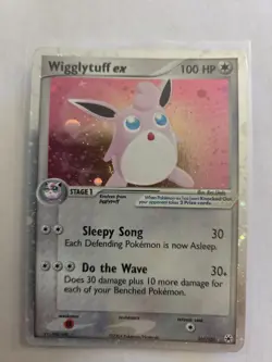 Pokemon TCG 2004 Wigglytuff Ex #101 Hidden Legends Holo - Image 1