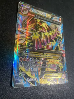 Pokemon TCG Primal Groudon EX Full Art Holo Primal HP - Image 5