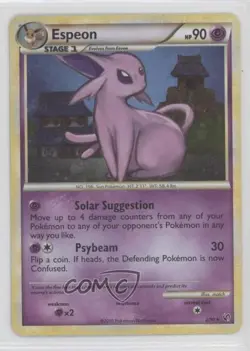 Espeon Holo Pokemon HeartGold & SoulSilver Undaunted #2 2010 - Image 1