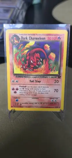 Dark Charmeleon 32/82 GOLD W STAMP Pokemon TCG [LP] - Image 1