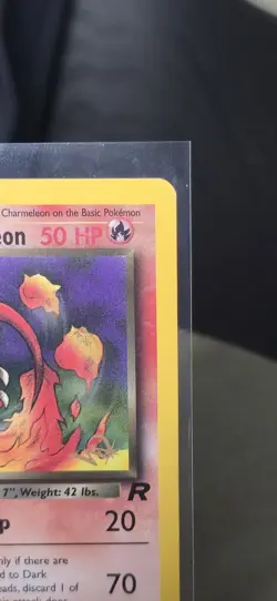 Dark Charmeleon 32/82 GOLD W STAMP Pokemon TCG [LP] - Image 4