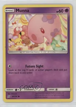 Munna Pokemon Sun & Moon Unified Minds #88 - Image 1