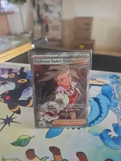 Pokemon TCG Professor Sada's Vitality Ultra Rare Card 239/182 Paradox Rift - Image 1