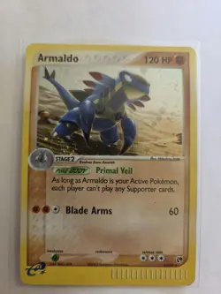 Pokemon TCG Armaldo #1 2003 Sandstorm Holo - Image 1