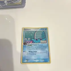 Pokemon Omanyte 69/92 Legend Maker Stamped Common Regular English 2006 70 HP - Image 2