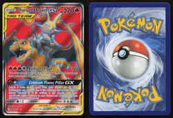 Charizard & Braixen GX 212/236 Full Art Ultra Rare Cosmic Eclipse English NM - Image 3