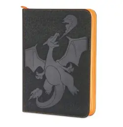 Pokemon Center Exclusive TCG Scorching Charizard Premium Zip Binder - Image 1