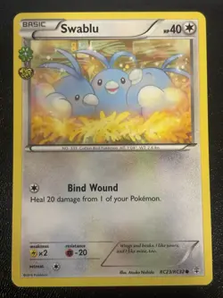 2016 POKEMON GENERATIONS RADIANT COLLECTION SWABLU RC23/RC32 COMMON - Image 1