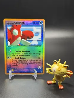 Team Aqua's Corphish 26/95 Pokemon Team Magma vs Team Aqua Reverse Holo - LP - Image 1