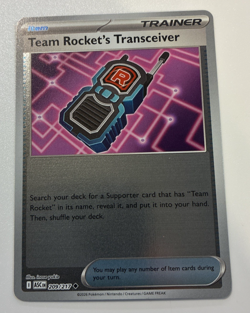 Team Rocket's Transceiver Reverse Holo Ascended Heroes #209/217 Pokemon 2026 NM - Image 1