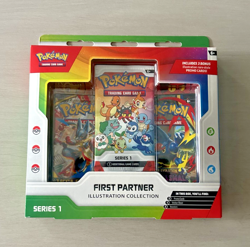 Brand New Sealed Pokemon TCG First Partner Illustration Collection Series 1 - Image 1
