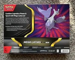 Pokemon TCG Mega Evolution Mega Latias EX Box New Factory Sealed - Image 2