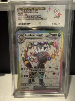 Pokemon Umbreon EX 176 Black Star Promo prismatic evolutions - ACE 9 - Image 1
