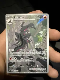 Pokemon TCG - Salazzle 224/217 Illustration Rare - Ascended Heroes Mint - Image 1