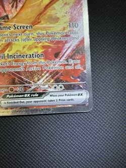 Pokemon TCG Team Rocket's Moltres EX 229/182 Sv10 Destined Rivals SIR Holo 220HP - Image 5