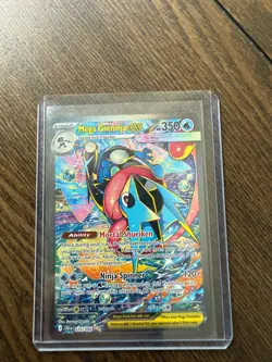 Pokemon TCG Mega Greninja EX 116/086 Mega Evolution EX SIR EN - Image 1