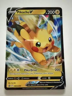 Pokemon Pikachu V Sword & Shield Promo Promo Holofoil SWSH285 - Image 1