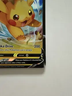 Pokemon Pikachu V Sword & Shield Promo Promo Holofoil SWSH285 - Image 4