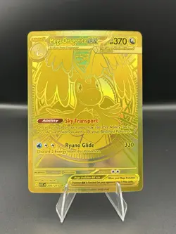 Mega Dragonite EX 295/217 Gold Mega Hyper Rare Pokemon Ascended Heroes NM #A - Image 1