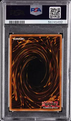 2003 YU-GI-OH! MFC-MAGICIAN'S FORCE #058 LUSTER DRAGON PSA 5 - Image 2