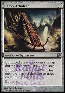 Heavy Arbalest 2x FOIL SOM MTG Scars of Mirrodin Uncommon 3 MINT + 1 NM artifact - Image 1