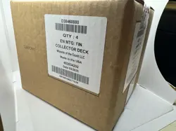 MAGIC THE GATHERING MTG - FINAL FANTASY - SEALED COLLECTOR COMMANDER 4 DECK CASE - Image 1