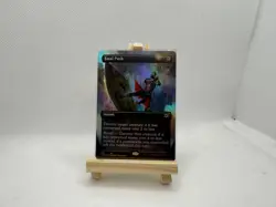 MtG Double Masters Rare Fatal Push #343 [Alternate Art Borderless FOIL] - Image 1