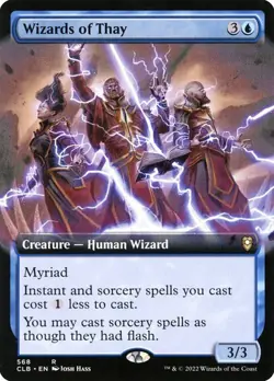 NM Extended Art Wizards of Thay, MTG, Baldur's Gate, Magic the Gathering, 568 - Image 1